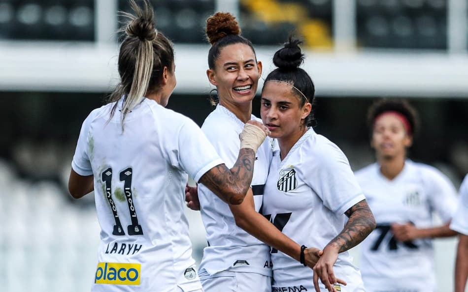 Santos disputa a Série A2 do Brasileirão feminino. (Foto: Reinaldo Campos/ Santos F.C.)