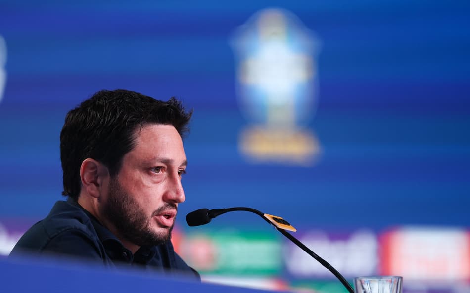 Arthur Elias durante a convocação da Seleção Brasileira Feminina para o período de treinos na Granja Comary, em Teresópolis