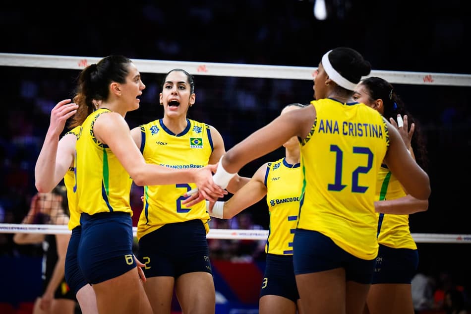 Brasil x Canadá, pela segunda semana da Liga das Nações de Vôlei feminino (Foto: Volleyball World)