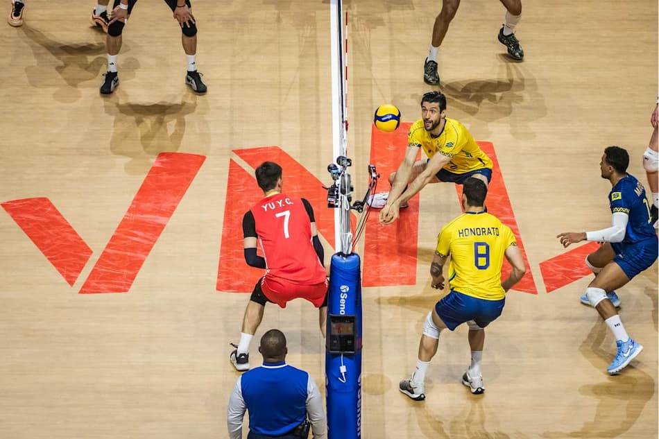 BRASIL X CHINA VNL MASCULINA