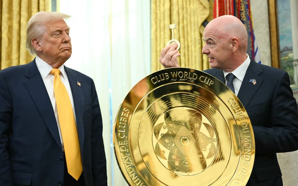 Donald Trump e Gianni Infantino
