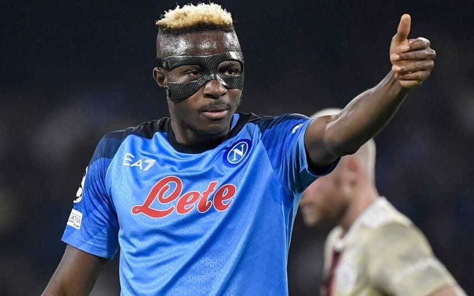 Osimhen não vai se transferir ao Al Hilal (Foto: AFP)