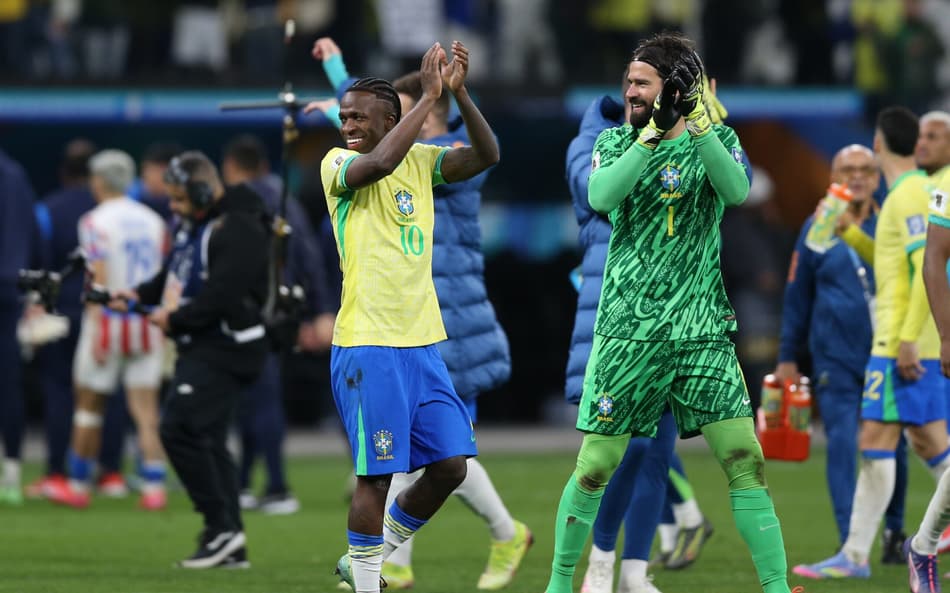 ELIMINATORIAS COPA DO MUNDO 2026, SELECAO BRASILEIRA X PARAGUAI