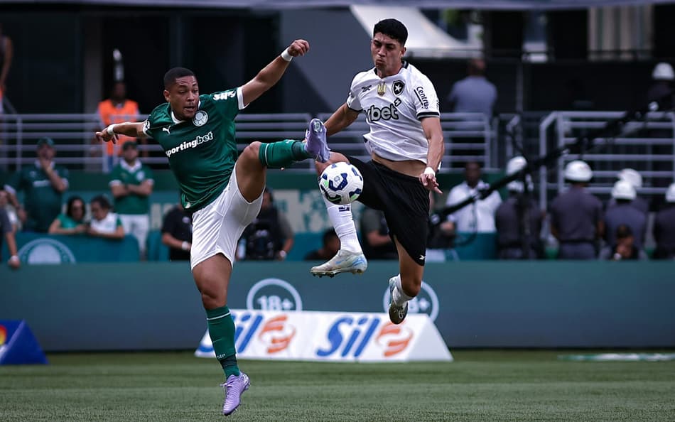 Vitor Roque - Palmeiras x Botafogo - Brasileirão