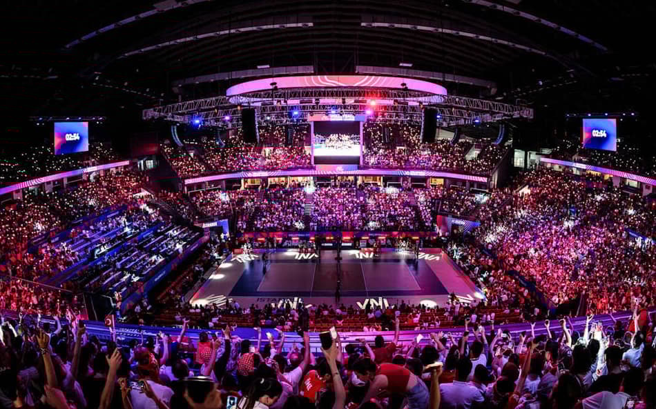 Turquia na segunda semana da VNL (Foto: Divulgação / VNL)