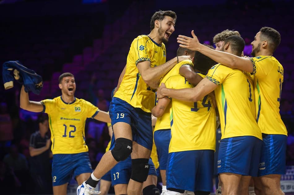 BRASIL X CHINA VNL MASCULINA