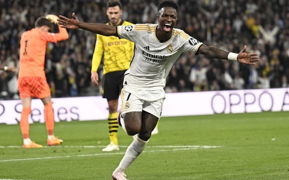 Real Madrid e Borussia Dortmund se enfrentaram na final da Champions League em 2024 (Foto: INA FASSBENDER / AFP)