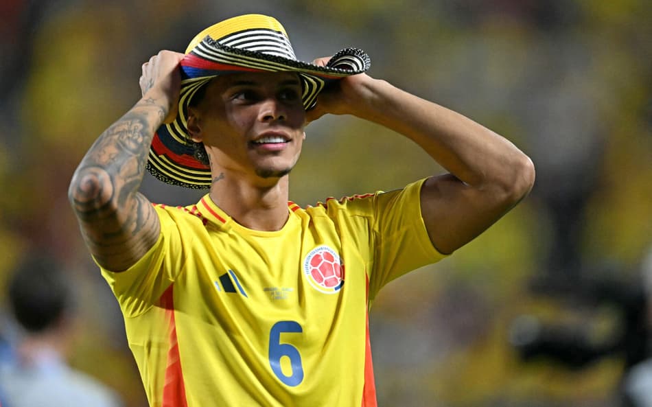 Football: Copa America 2024 &#8211; Semi final: Uruguay v Colombia - Richard Ríos