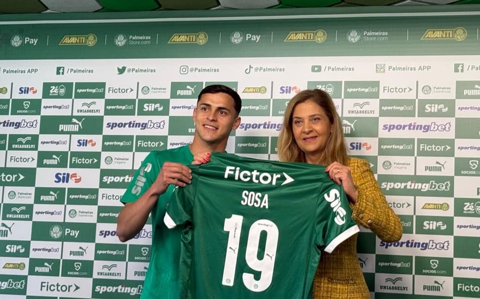 Ramón Sosa, atacante do Palmeiras