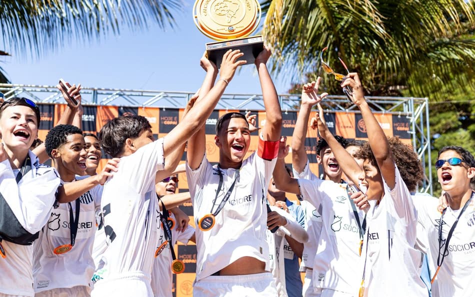 Santos venceu Alcans Cup Sub-14 (Foto: Raul Ramos/Alcans Cup)