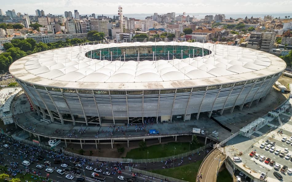 Arena Fonte Nova vista pelo lado de fora (Foto: San Junior / Divulgação)