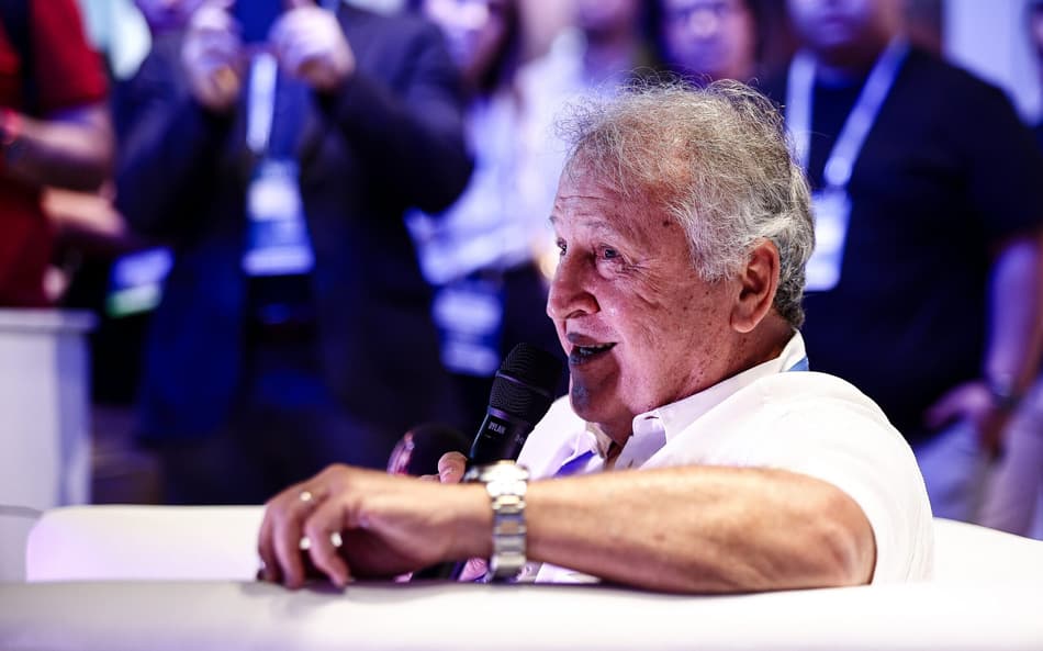 Zico foi um dos convidados da Confut Sudamericana 2024, que aconteceu no Rio de Janeiro