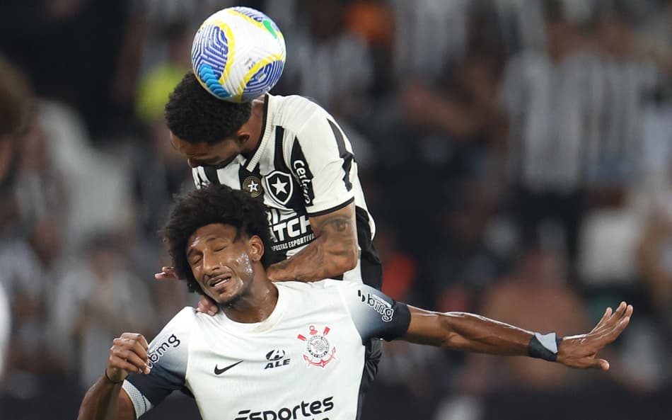 Lance do duelo entre Botafogo e Corinthians no Rio de Janeiro em 2024 (Foto: Vitor Silva/Botafogo)