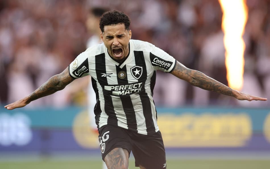 Gregore fez o gol do título brasileiro do Botafogo em 2024 (Foto: Vítor Silva/Botafogo)