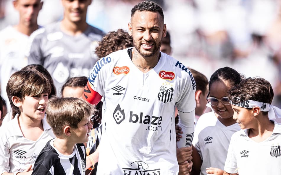 Santos deve ter Neymar no confronto (Foto: Raul Baretta/ Santos FC)
