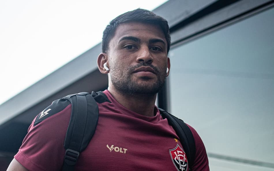 Ronald antes de jogo pelo Vitória Foto: Victor Ferreira / EC Vitória