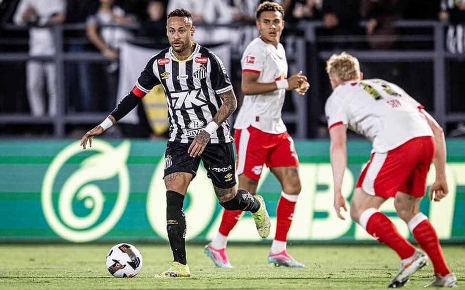 Neymar vai marcar presença no amistoso entre o Santos e a Desportiva Ferroviária, do Espírito Santo. (Foto: Raul Baretta/ Santos FC)