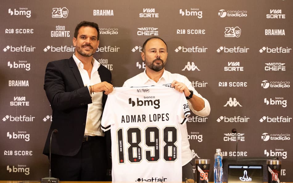 Admar Lopes e Carlos Amodeo - Vasco