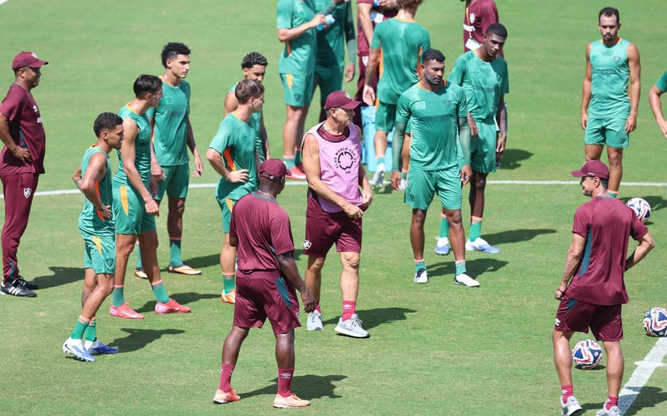 Tricolor encara a Inter de Milão (Foto: Marcelo Gonçalves/Fluminense FC)