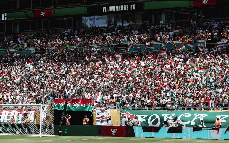 Torcida do Fluminense no Mundial (Foto: Lucas Merçon/FFC)