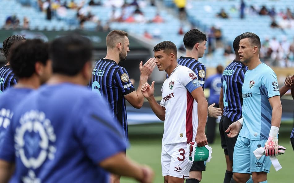 Fluminense não sofreu gols da Inter de Milão (Foto: Lucas Merçon / Fluminense F.C)