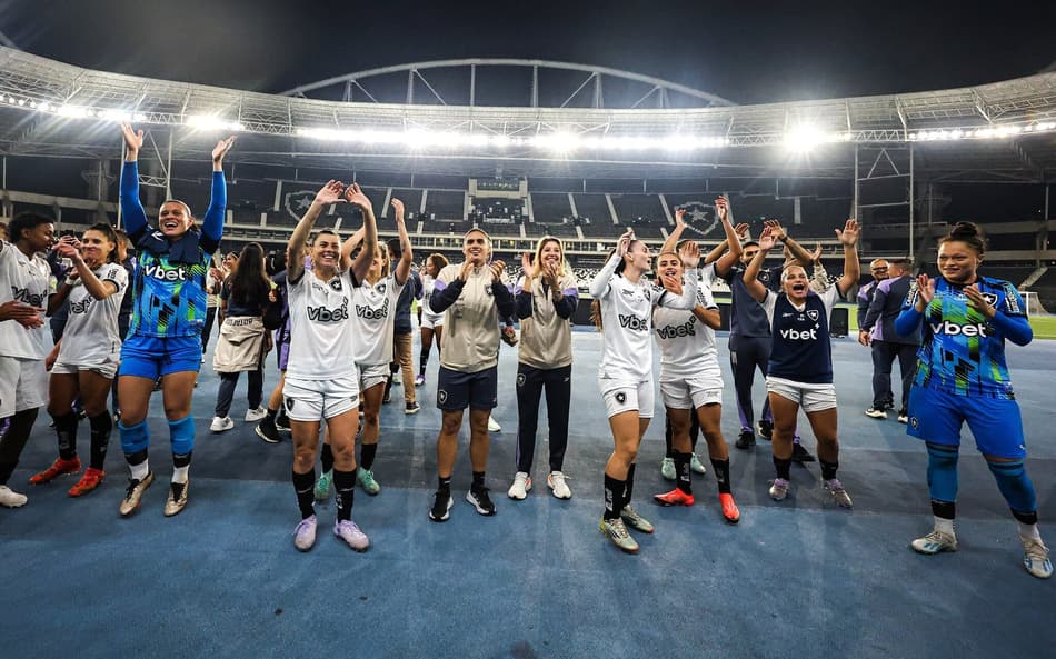 Botafogo está de volta à elite do Brasileirão Feminino. (Foto: Arthur Barreto/Botafogo)