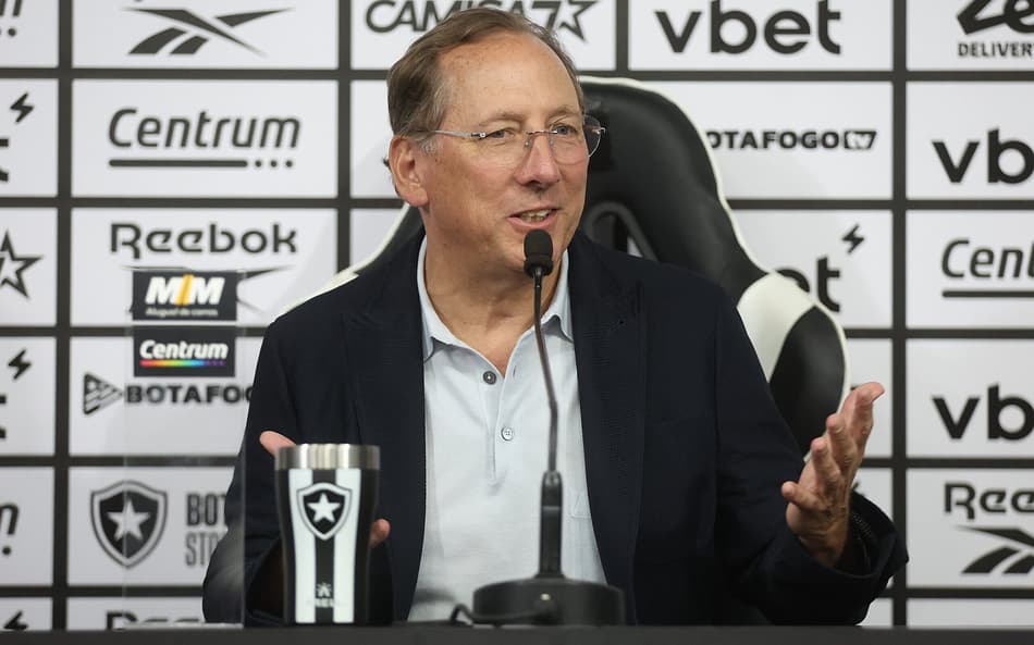 John Textor é o dono da SAF do Botafogo (Foto: Vítor Silva/Botafogo)