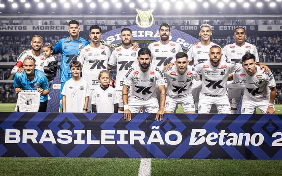 O Santos encara o Mirassol na próxima rodada do Campeonato Brasileiro. (Foto: Raul Baretta/ Santos FC)