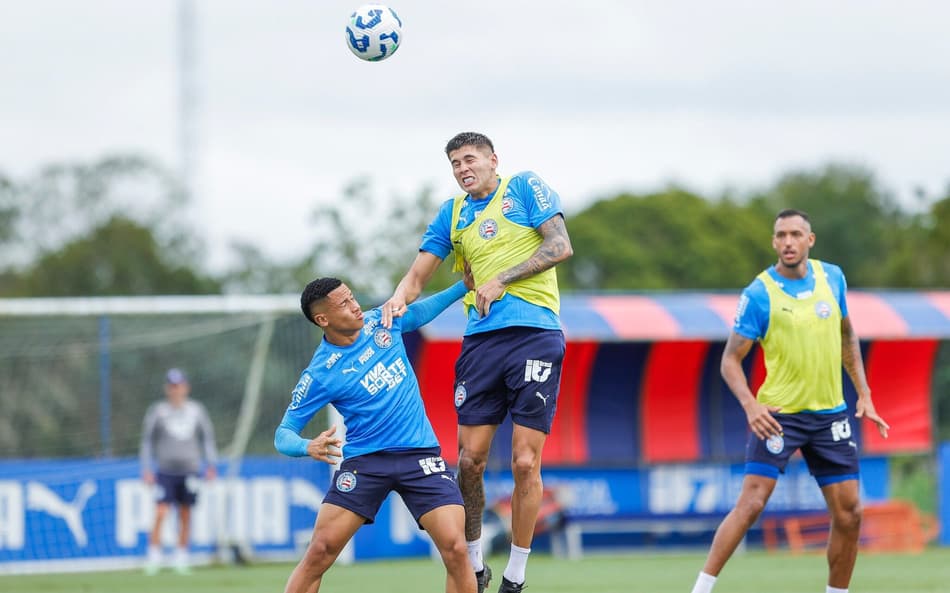 Último treino do Bahia antes de enfrentar o Fortaleza (Foto: Rafael Rodrigues / EC Bahia)