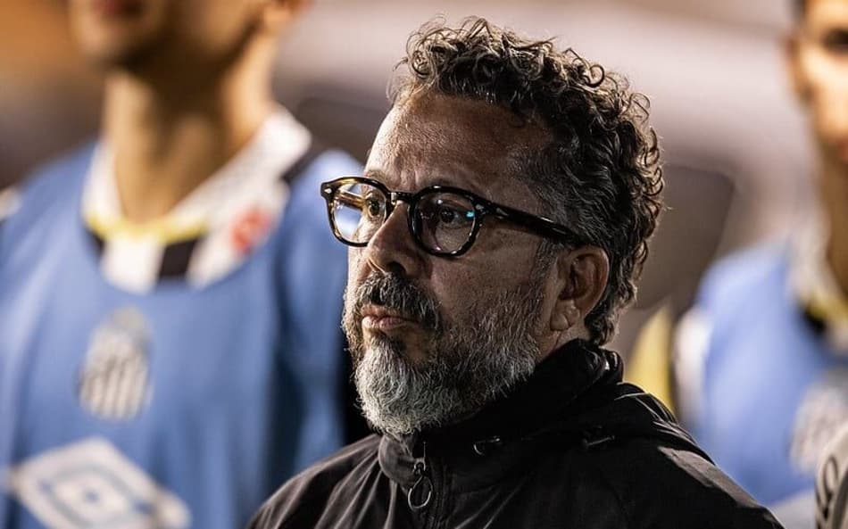 Cléber Xavier tem apenas 4 vitórias em 12 jogos pelo Santos. (Foto: Raul Baretta/ Santos FC)