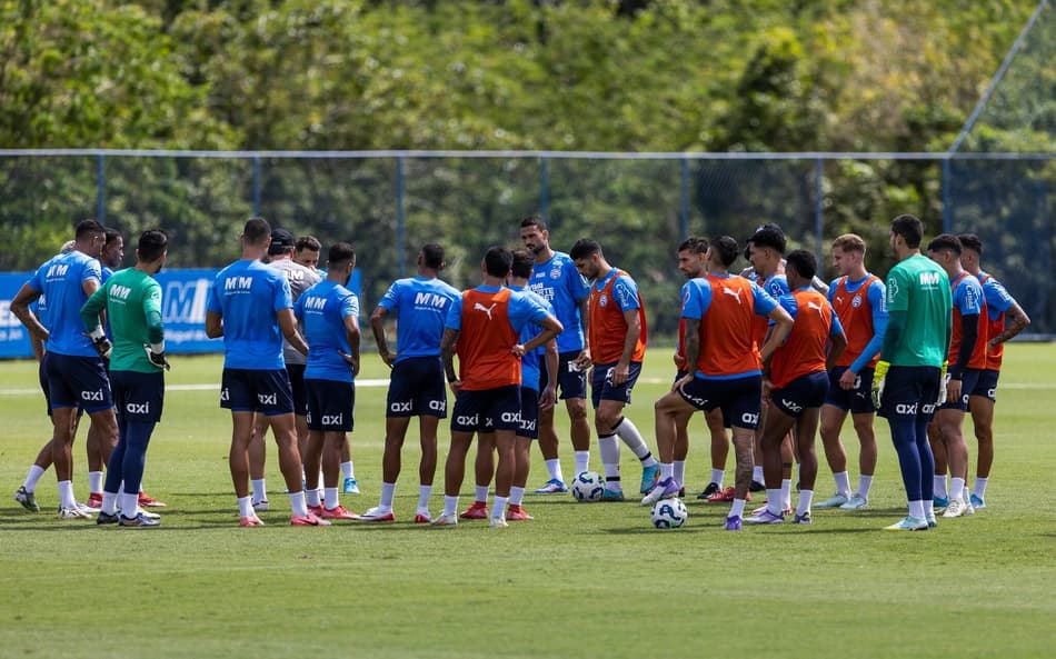 Bahia faz último treino antes de enfrentar o Juventude (Foto: Rafael Rodrigues / EC Bahia)