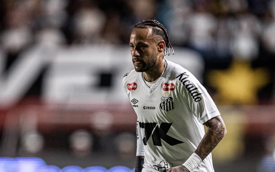 Neymar falou sobre o empate com o Sport (Foto: Raul Baretta/ Santos FC)