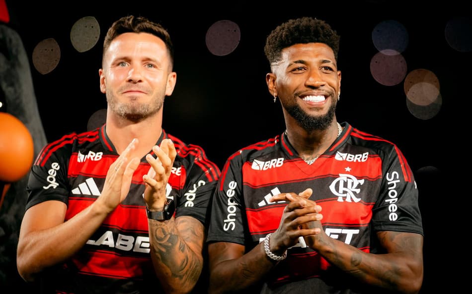 Saúl e Emerson Royal - Flamengo