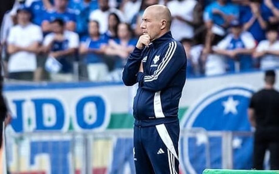 Técnico Leonardo Jardim, do Cruzeiro (Foto: Gustavo Aleixo/Cruzeiro)