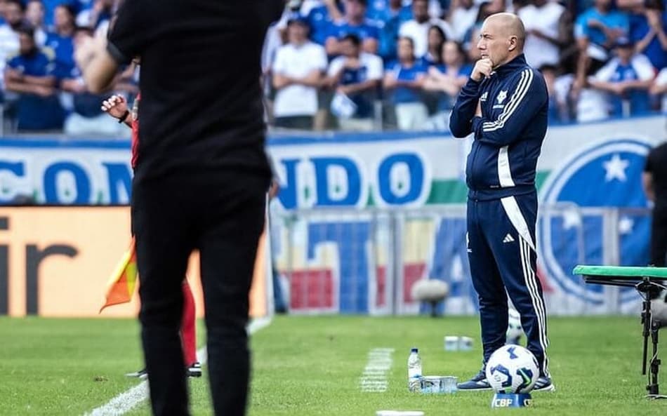 Técnico Leonardo Jardim, do Cruzeiro (Foto: Gustavo Aleixo/Cruzeiro)