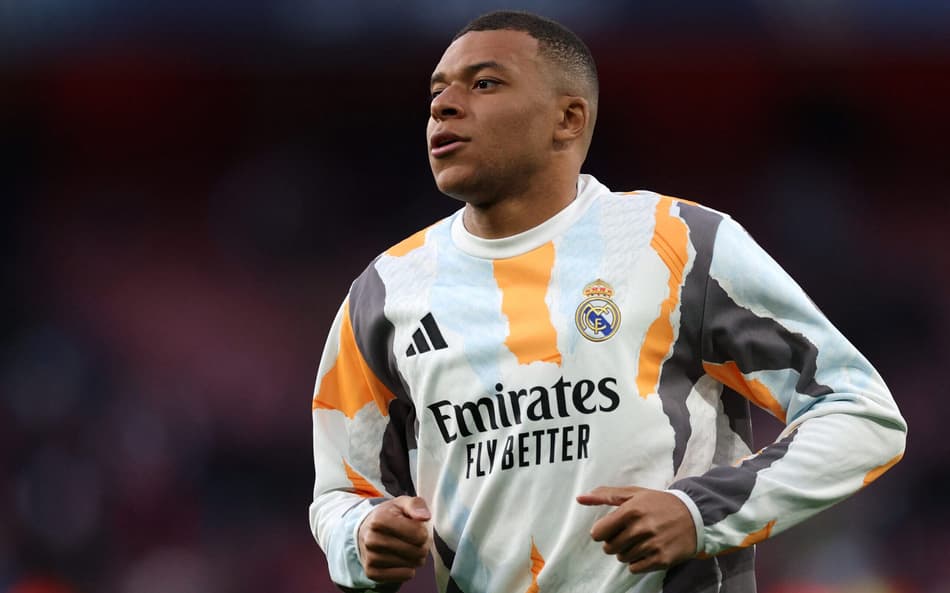 Reação de Mbappé a gol do Real Madrid viraliza na web