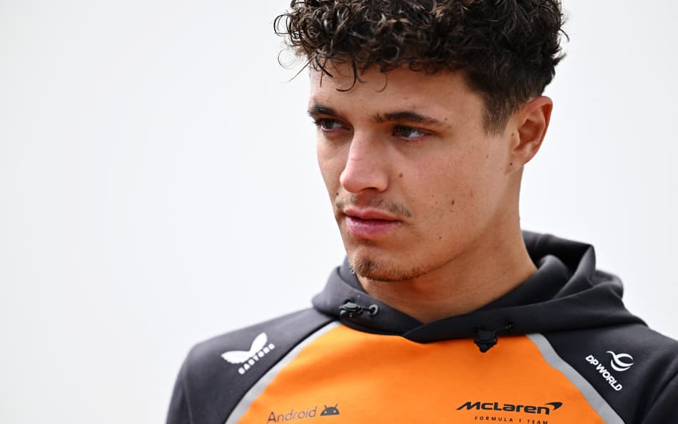 Lando Norris, da McLaren, durante GP do Canadá na F1 2025 (Foto: Minas Panagiotakis/Getty Images/AFP)