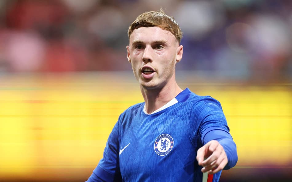 Cole Palmer em ação pelo Chelsea no Mundial (Foto: ALEX GRIMM / Getty Images via AFP)
