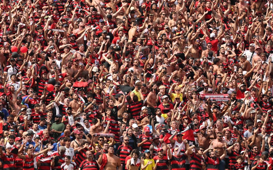 Torcida do Flamengo Mundial de Cubes Flamengo x Chelsea