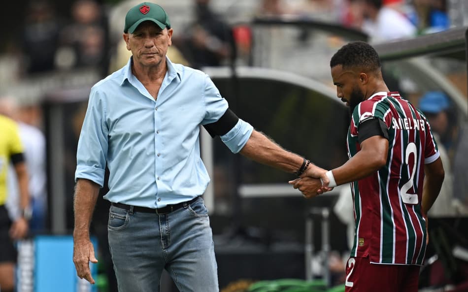Renato Gaúcho, treinador do Fluminense no duelo com o Al-Hilal