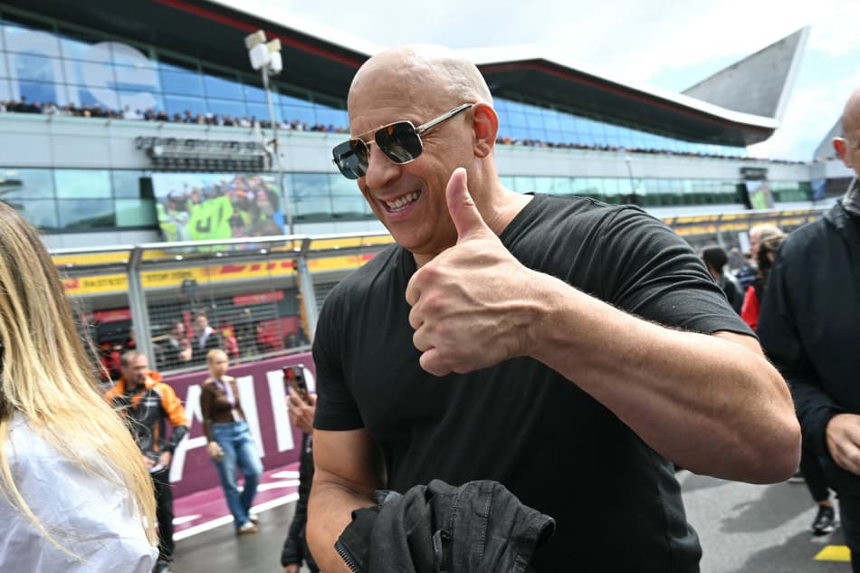 Celebridades assistem ao GP da Inglaterra de Fórmula 1