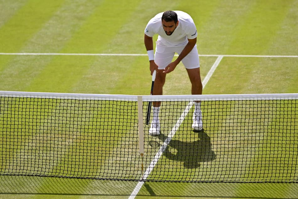 Vice em 2017, o croata Marin Cilic na partida contra o italiano Flavio Cobolli (Foto: Glyn KIRK / AFP)