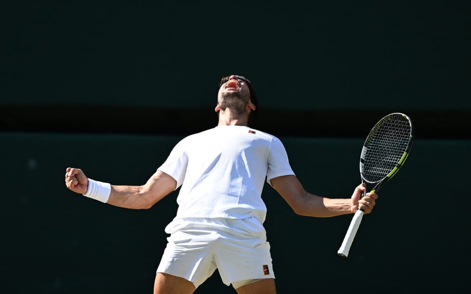 Alcaraz faz história e alcança a terceira final de Wimbledon