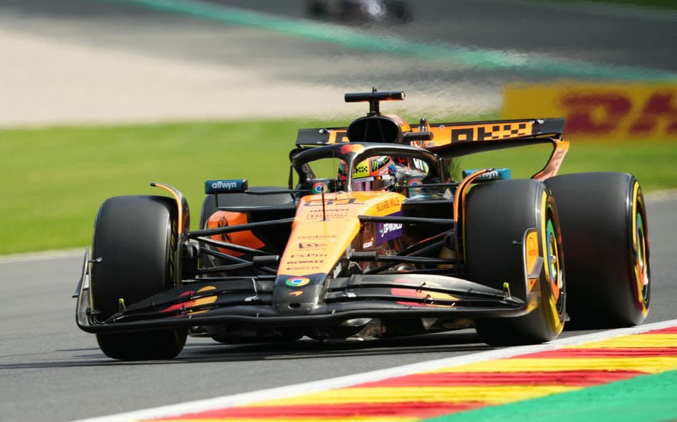F1: Piastri brilha no fim e conquista pole da Sprint do GP da Bélgica