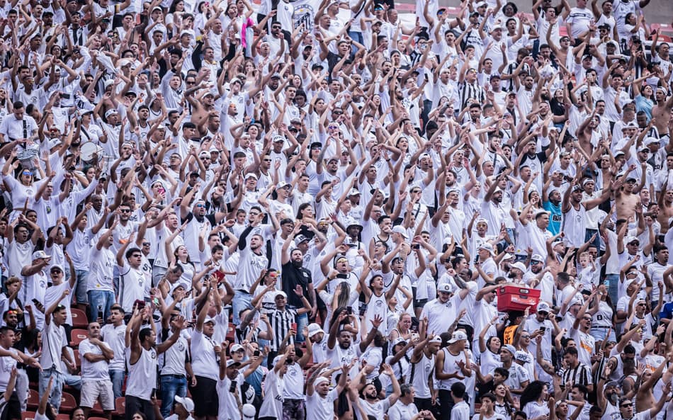 Santos jogou diante do São Bernardo, no Morumbi, pelo Campeonato Paulista do ano passado. (Foto: Abner Dourado/AGIF)