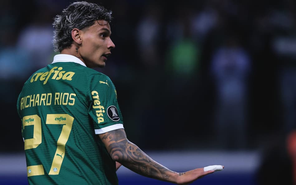 COPA LIBERTADORES 2024, PALMEIRAS x SAN LORENZO - Richard Ríos