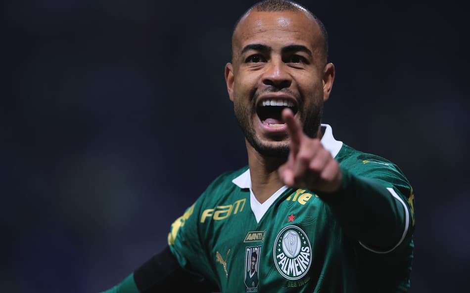 Mayke interessa ao Santos, mas segue no Palmeiras momentaneamente (Foto: Ettore Chiereguini/AGIF)