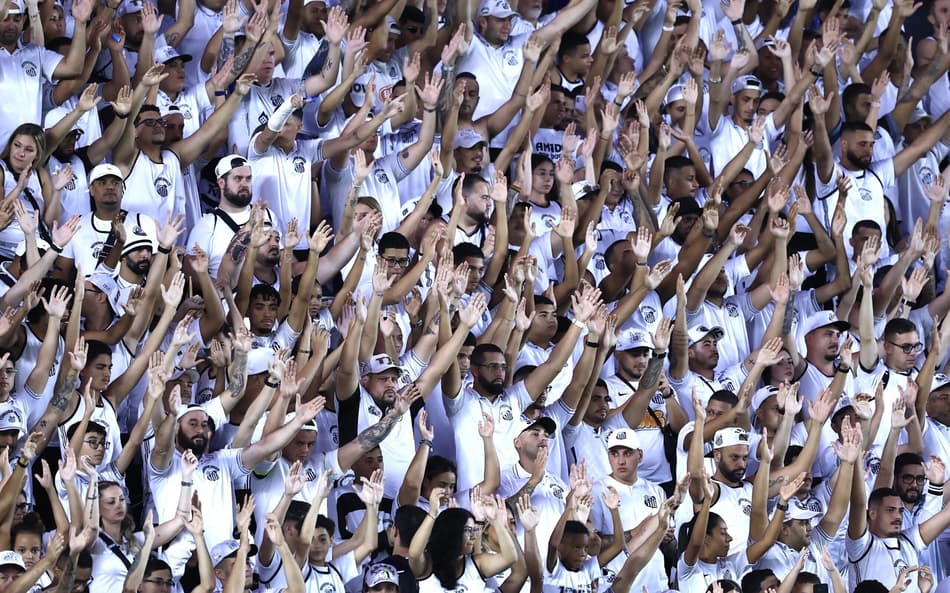 Santos cria 'compra em grupo' para sócios irem aos jogos com amigos e familiares; programa já tinha sido reformulado em fevereiro deste ano. (Foto: Marcello Zambrana/AGIF)
