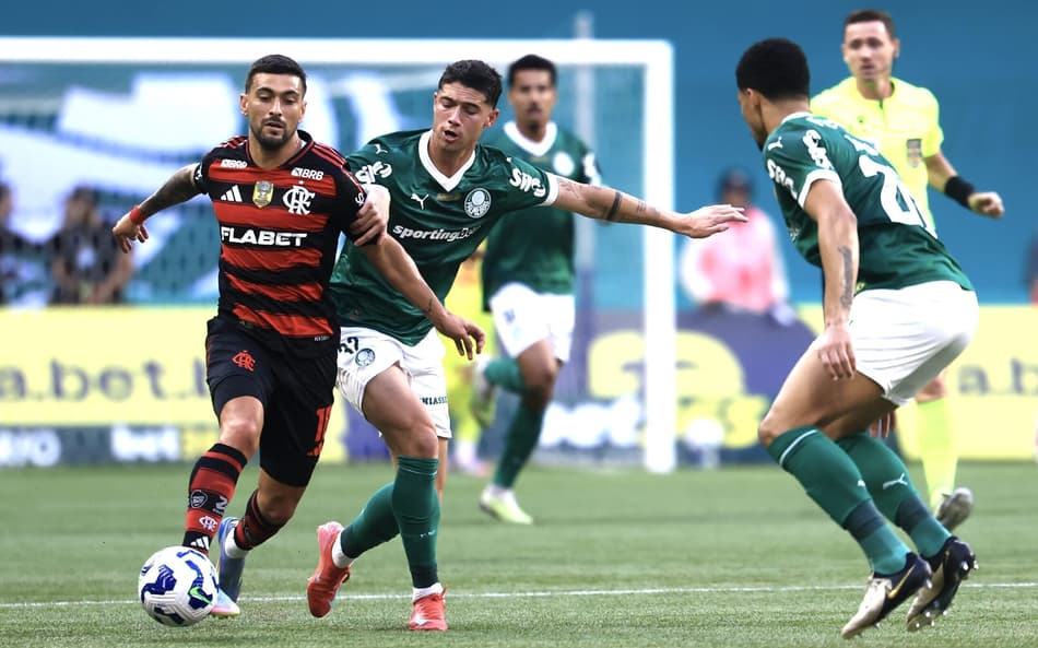 Palmeiras x Flamengo Arrascaeta