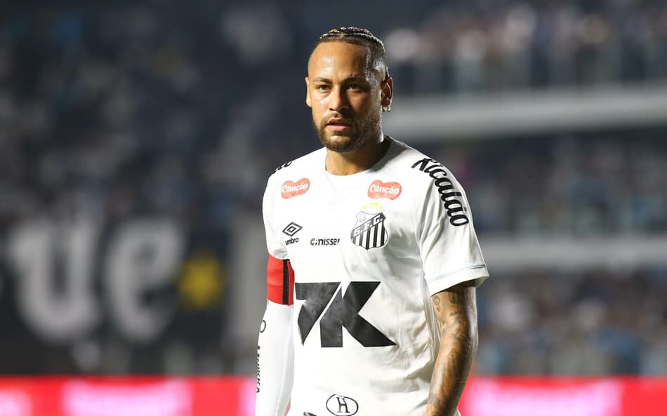 Neymar em ação pelo Santos (Foto: Mauricio De Souza/AGIF)